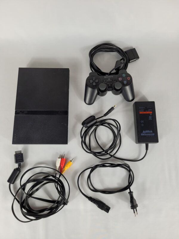 PlayStation 2 Slim Zwart (Complete Set)